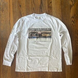SLAM MAGAZINE Chicago White Long-Sleeve Shirt